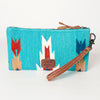 ADBG344 American Darling Aztec Saddle Blanket Western Style Wristlet Clutch Bag