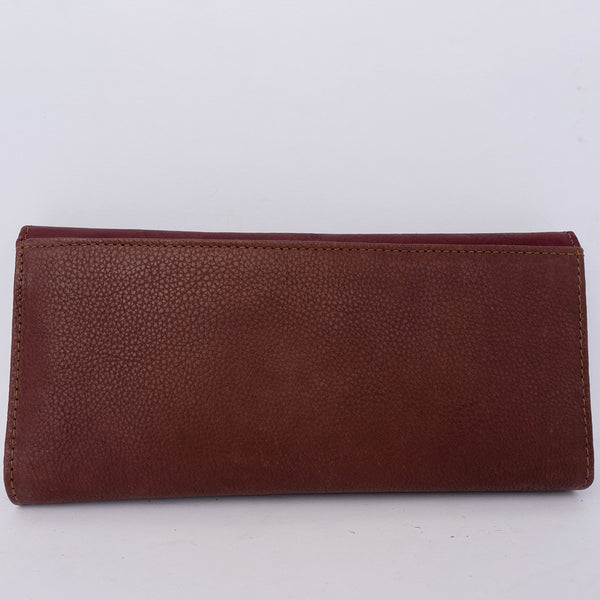 ADBGM112 Hand-Painted Leather Wallet Clutch - Western Design by American Darling