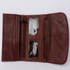 ADBGM112 Hand-Painted Leather Wallet Clutch - Western Design by American Darling