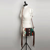 ADBG236 American Darling Cross body Bag with Woven Saddle Blanket & Fringes