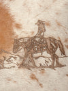 ADBGS192 Cowhide Large Crossbody Bag with Tooled Strap & Fringe - Western Rodeo Purse
