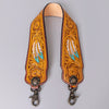 LC-ADSTF169 Hand Tooled Genuine Leather Handle Strap