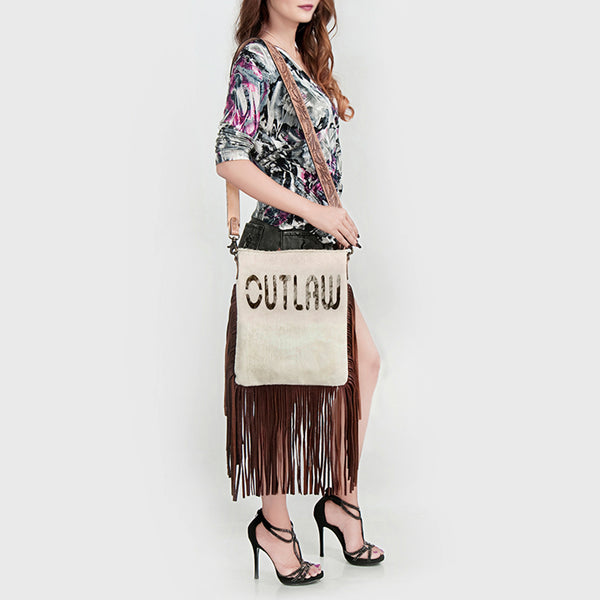 ADBGS192 Large Crossbody Genuine Western Leather Women Bag Annie