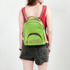 ADBGS156 Green Cowhide Leather Backpack with Bold Inlay - Western Cowgirl Statement Bag