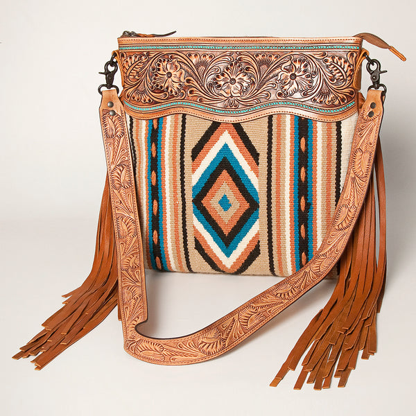 LC-ADBGZ640 Crossbody Genuine Western Leather Women Bag