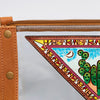 ADBGF103 American Darling Western Clear Bag - Handcrafted Leather Fringed Stadium Purse