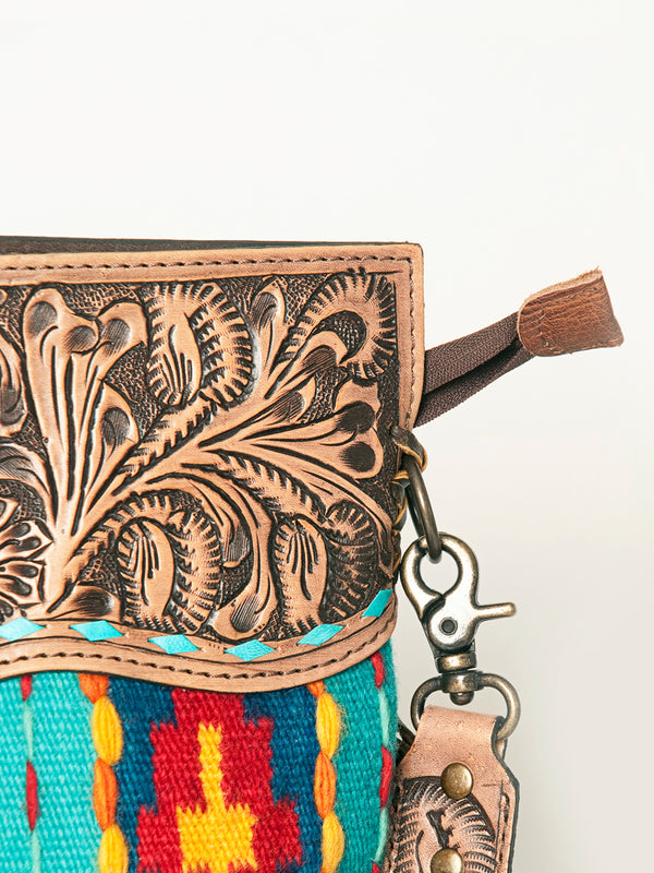 LC-ADBGS146 Crossbody Genuine Western Leather Women Bag Daisy