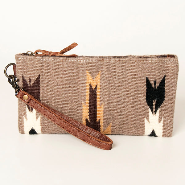 ADBG344 American Darling Aztec Saddle Blanket Western Style Wristlet Clutch Bag