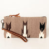 ADBG344 American Darling Aztec Saddle Blanket Western Style Wristlet Clutch Bag