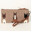 ADBG344 American Darling Aztec Saddle Blanket Western Style Wristlet Clutch Bag