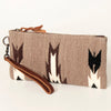 ADBG344 American Darling Aztec Saddle Blanket Western Style Wristlet Clutch Bag