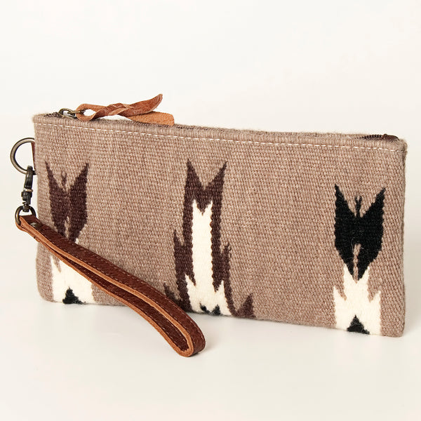 ADBG344 American Darling Aztec Saddle Blanket Western Style Wristlet Clutch Bag