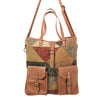 LC-KB342 Tote Upcycled Canvas Ladies Bag