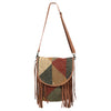 LC-KB343 Messenger Upcycled Canvas Ladies Bag