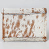 LC-ADBGZ141 Hair-On Cowhide Coin Purse - Western Leather Mini Wallet
