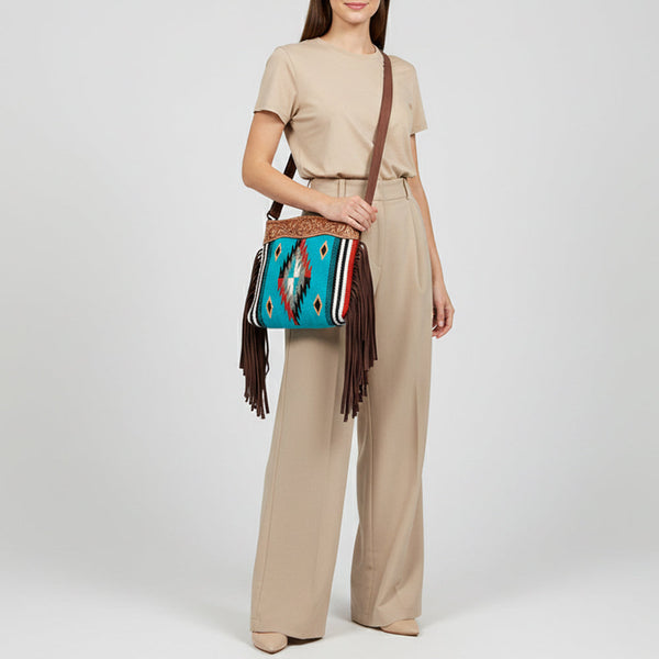 LC-ADBGZ641E Crossbody Genuine Western Leather Women Bag