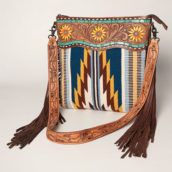 LC-ADBGZ642B Crossbody Genuine Western Leather Women Bag
