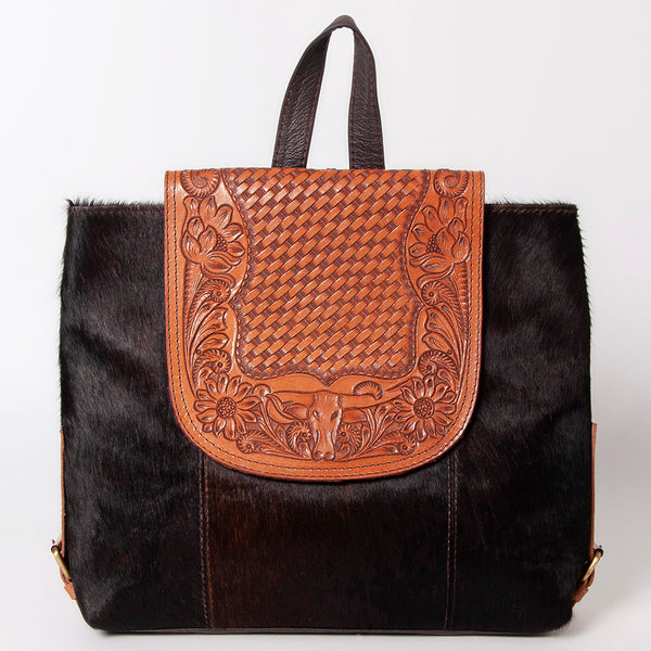 LC-KBK125 Backpack Genuine Leather women bag western Bag