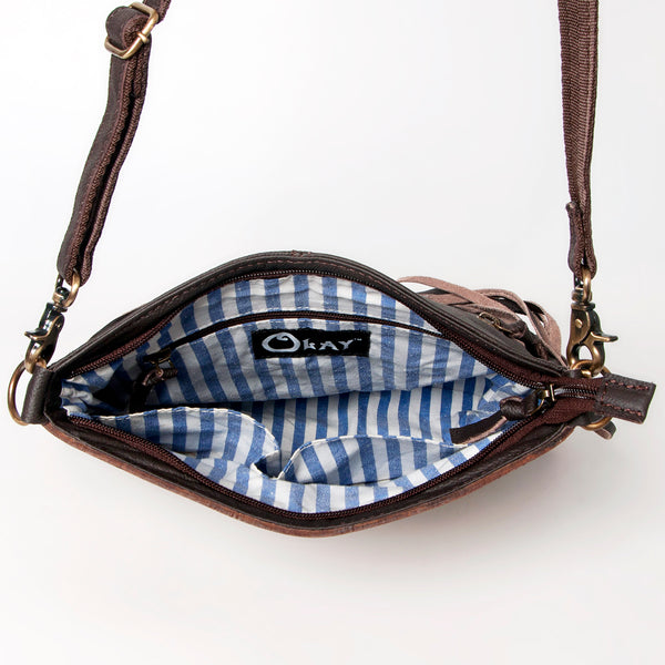 LC-KBA117 Crossbody Genuine Leather women bag western Bag