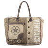 LC-KB348 Weekender Upcycled Canvas Ladies Bag