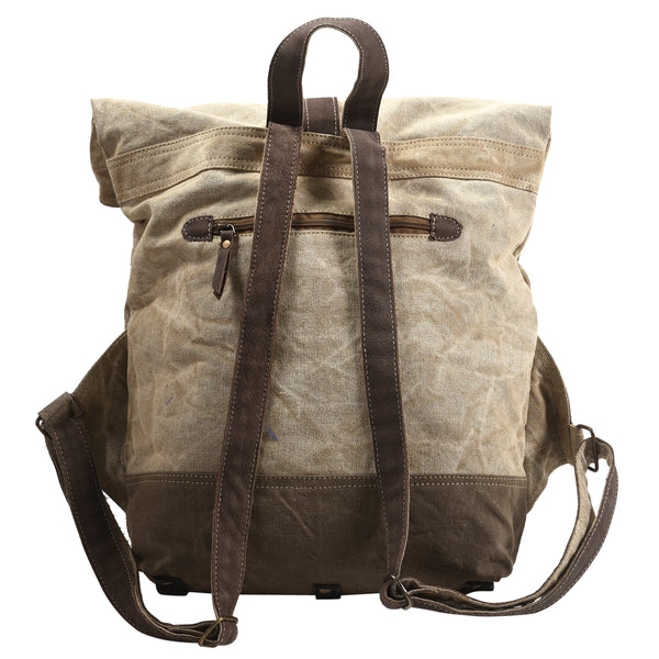 LC-KB349 Backpack Upcycled Canvas Ladies Bag