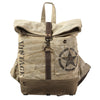 LC-KB349 Backpack Upcycled Canvas Ladies Bag