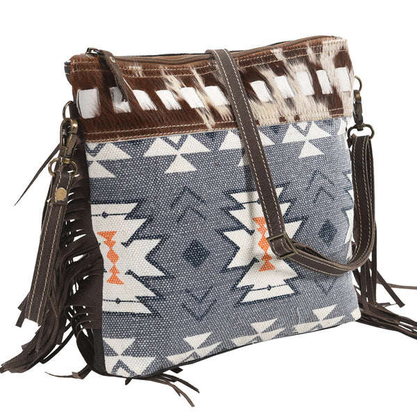 LC-KB350 Crossbody Upcycled Canvas Ladies Bag
