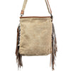 LC-KB355 Large Crossbody Upcycled Canvas Ladies Bag