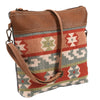LC-KB358 Crossbody Upcycled Canvas Ladies Bag