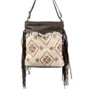 LC-KB362 Large Crossbody Upcycled Canvas Ladies Bag