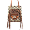 LC-KB367 Tote Upcycled Canvas Ladies Bag
