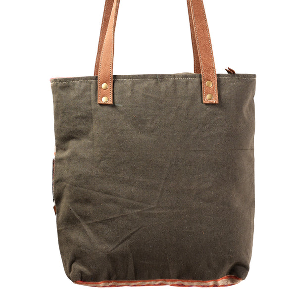 LC-KB376 Tote Upcycled Canvas Ladies Bag