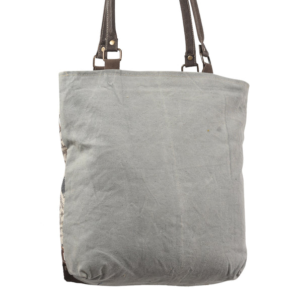 LC-KB383 Tote Upcycled Canvas Ladies Bag