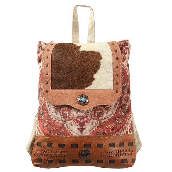 LC-KB384Backpack Upcycled Canvas Ladies Bag