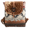 LC-KB385 Backpack Upcycled Canvas Ladies Bag