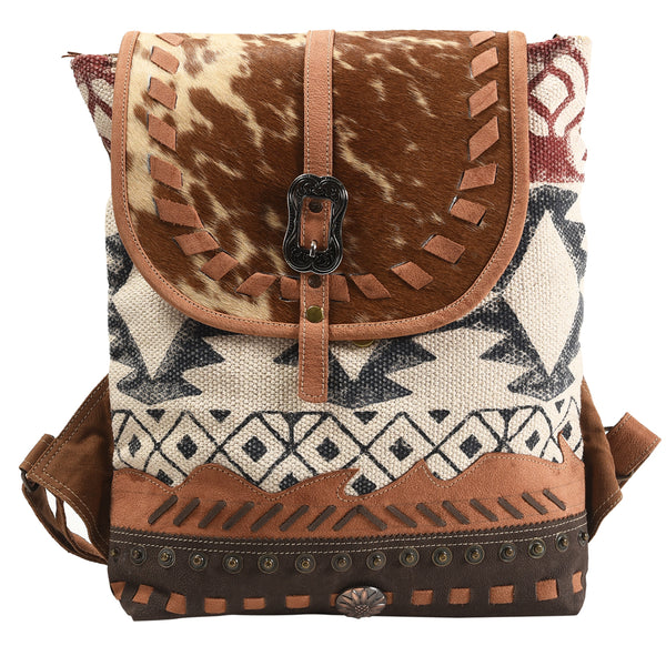 LC-KB385 Backpack Upcycled Canvas Ladies Bag