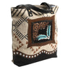 LC-KB386 Tote Upcycled Canvas Ladies Bag