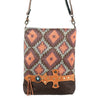 LC-KB389Large Crossbody Upcycled Canvas Ladies Bag