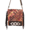 LC-KB390Large Crossbody Upcycled Canvas Ladies Bag