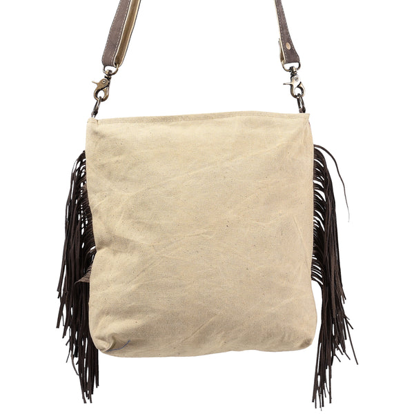LC-KB390Large Crossbody Upcycled Canvas Ladies Bag