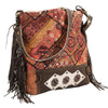 LC-KB390Large Crossbody Upcycled Canvas Ladies Bag