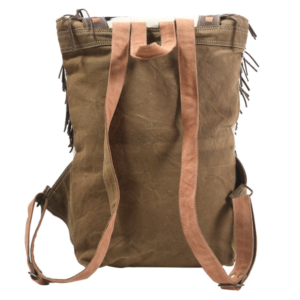 LC-KB391 Backpack Upcycled Canvas Ladies Bag