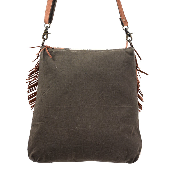 LC-KB397Messenger Upcycled Canvas Ladies Bag