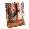 LC-KB402 Large Crossbody Upcycled Canvas Ladies Bag