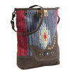 LC-KB403 Large Crossbody Upcycled Canvas Ladies Bag