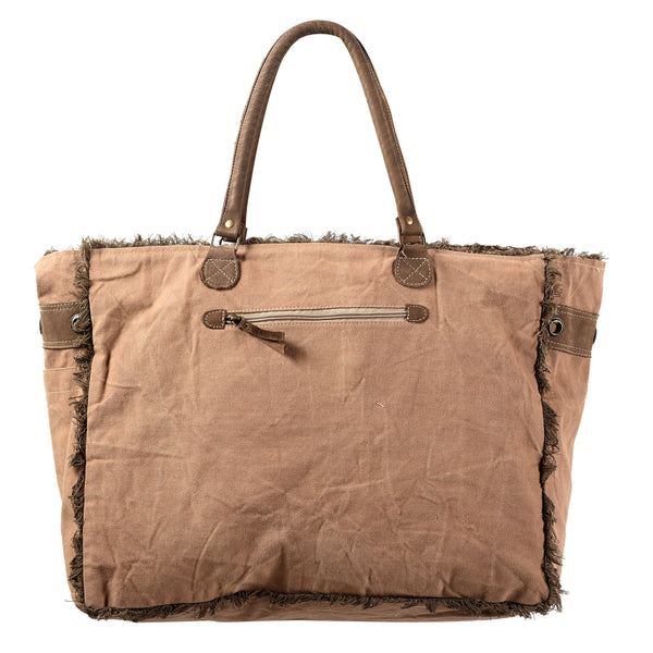LC-KB408 Weekender Upcycled Canvas Ladies Bag