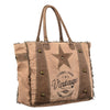 LC-KB408 Weekender Upcycled Canvas Ladies Bag