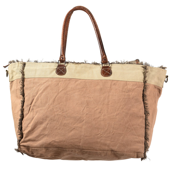 LC-KB409 Weekender Upcycled Canvas Ladies Bag