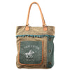 LC-KB410 Weekender Upcycled Canvas Ladies Bag