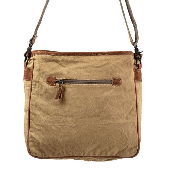 LC-KB414 Messenger Upcycled Canvas Ladies Bag